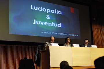 Amanda Roux y Juan Lamas en el II ENAC